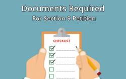 List of Documents Required For Section 9 Petition