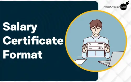 Salary Certificate Format