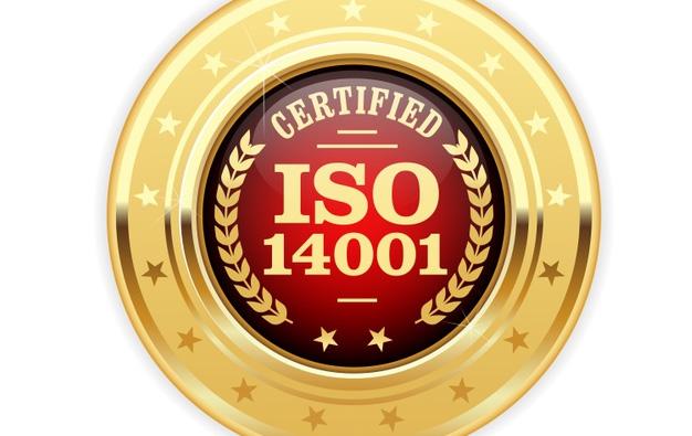 ISO 14001:2015 Certificate - Environmental Management System